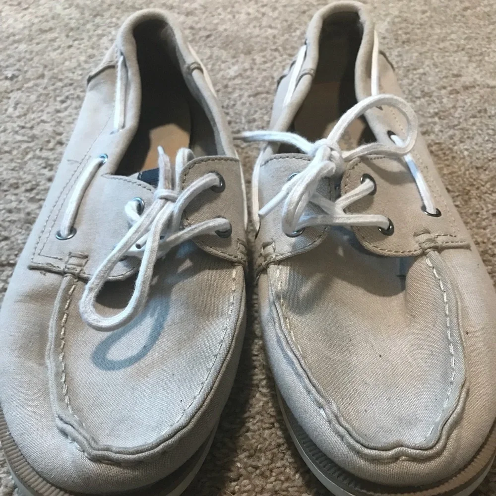 Sonoma Goods For Life Men’s Carey Beige Boat Shoes
